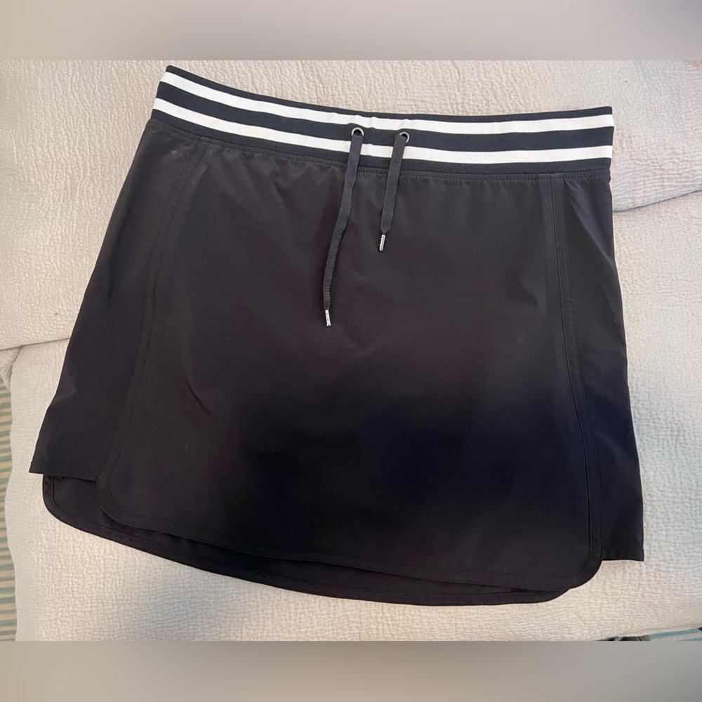 Athleta skort - black/white